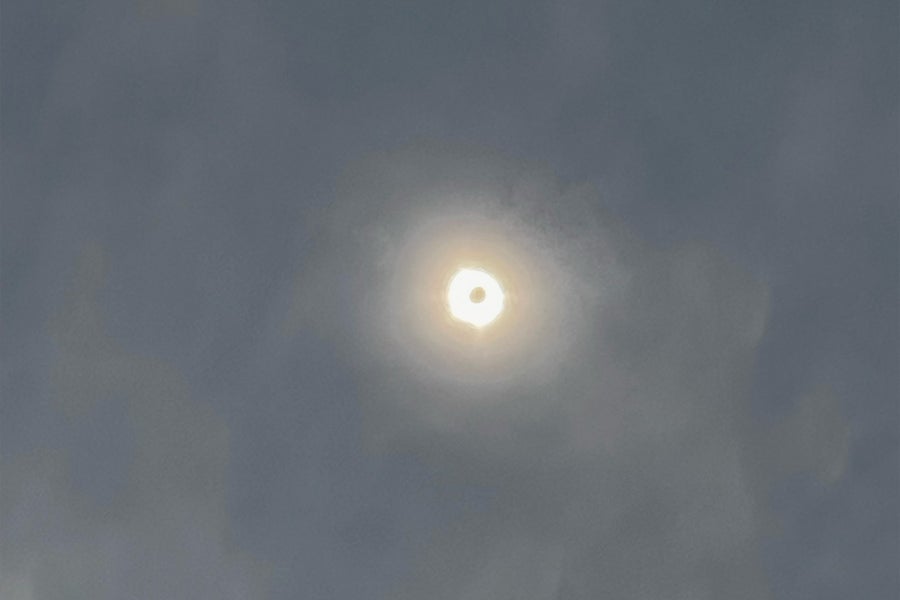 Total solar eclipse